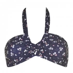 Seafolly Remix Bandeau Bikini Top - Indigo