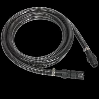 Sealey Solid Wall Suction Hose Kit 25mm 4m