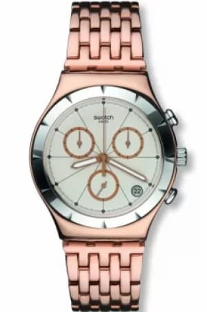 Unisex Swatch Pushback Chronograph Watch YCG408G