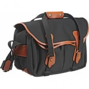 Billingham 335 Black Canvas/Tan