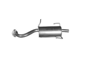 IZAWIT Rear silencer 33.013 End silencer,Rear exhaust silencer NISSAN,MICRA II (K11)