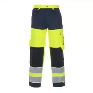 Hydrowear Idstein High Visibility Glow In dark Two Tone Trouser Saturn