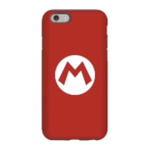 Nintendo Super Mario Mario Logo Phone Case - iPhone 6 - Tough Case - Gloss