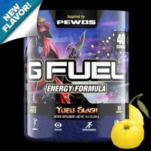 G Fuel Yuzu Slash Tub (40 Servings) Elite Energy and Endurance Formula