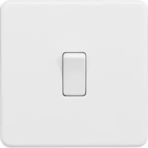 MLA Knightsbridge 10AX 1 Gang 2-Way Switch Matt White - SF2000MW