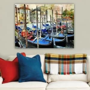 234460462_70100 Multicolor Decorative Canvas Painting