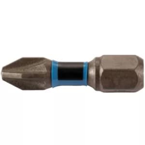Makita Impact Premier Torsion Pozi Screwdriver Bits PZ2 25mm Pack of 15