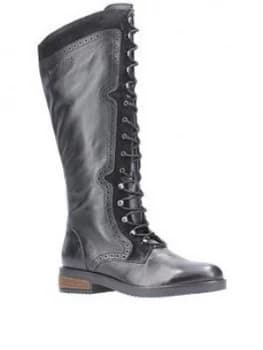 Hush Puppies Rudy Knee High Boots - Black