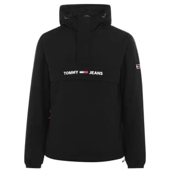 Tommy Jeans Popover Jacket - Tommy Black