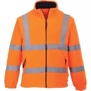 Portwest Hi Vis Mesh Lined Fleece Orange 3XL