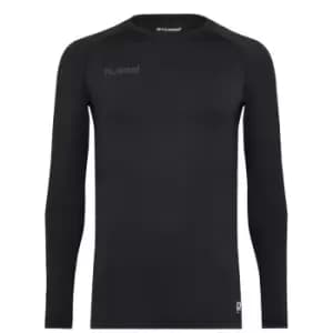 Hummel Base-layer Top Mens - Black