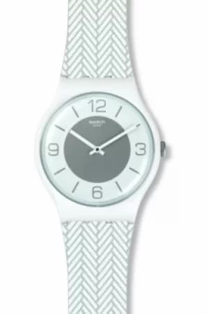 Unisex Swatch White Glove Watch SUOW131