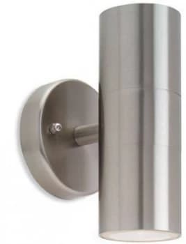 2 Light Wall Stainless Steel IP44, GU10
