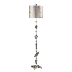 Fragment 1 Light Floor Lamp - Silver