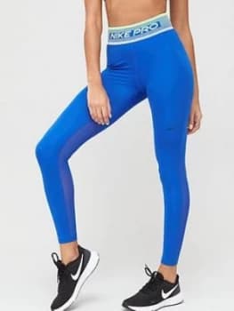 Nike Pro Training Vnr Leggings - Royal