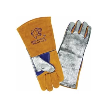 P3828 Panther Aluminised Gauntlets - Parweld