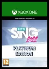 Lets Sing 2022 Platinum Edition Xbox One Series X Game