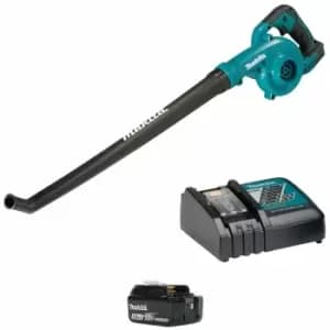 Makita DUB186 18v LXT Cordless Leaf Blower 1 x 5ah Li-ion Charger