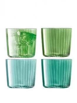 Lsa International Gems Tumbler Glasses ; Set Of 4