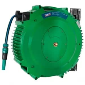 Sealey RGH18 Retractable Water Hose Reel 18mtr 12mm Id PVC Hose