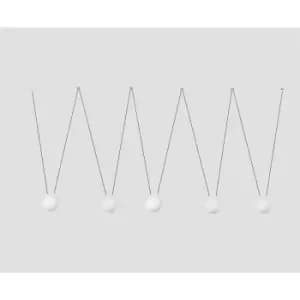 Faro Lighting - Faro Mine - 5 Light White Suspension Pendant, E27