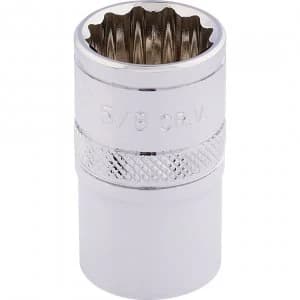 Draper 1/2" Drive Hi Torq Bi Hexagon Socket Imperial 1/2" 5/8"