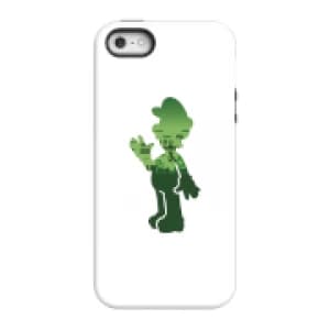 Nintendo Super Mario Luigi Silhouette Phone Case - iPhone 5/5s - Tough Case - Matte