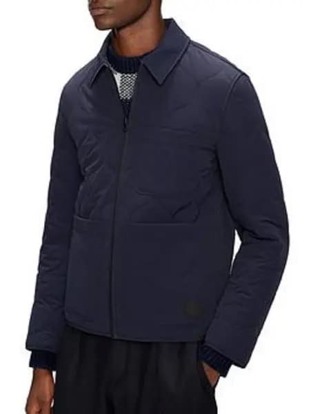 Ted Baker Reversible Quilted Jacket - Navy