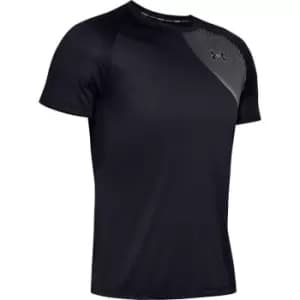 Under Armour Qualifier T Shirt Mens - Black