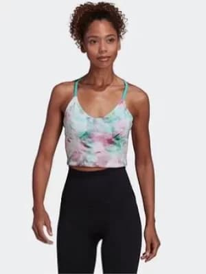 adidas X You For You Bra Top, Pink Size M Women