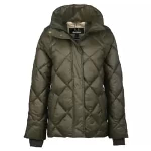 Barbour Womens Hoxa Quilted Jacket Sage/Ancient 10