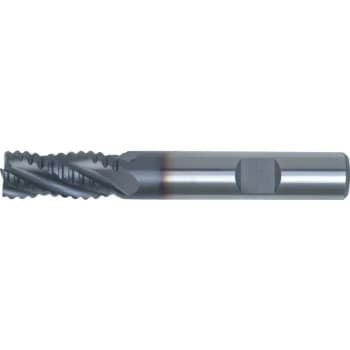 12.0 Weldon Standard Coarse Rough End Mill - TiAlN