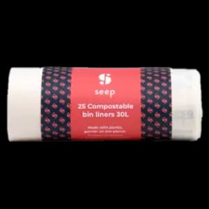 Seep Compostable 30L Bin Liners 25 Liners