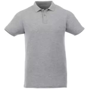 Elevate Liberty Mens Short Sleeve Polo Shirt (S) (Heather Grey)