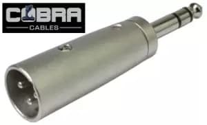 XLR Male to Jack Plug Adapter