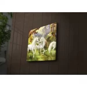 4040?ACT-43 Multicolor Decorative LED Lighted Canvas Painting