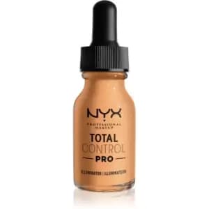 NYX Professional Makeup Total Control Pro Illuminator Liquid Highlighter Shade 02 - Warm 13 ml