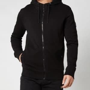 Hugo Boss Zounds Zip Through Hoodie Black Size L Men