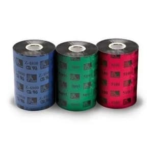 Zebra 04800BK04045 Original Resin Printer Ribbon 4800 (40mm x 450m)