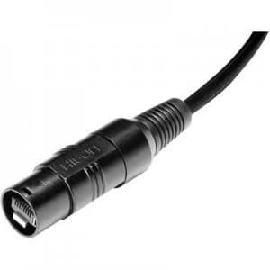 NA Socket straight HI RJ45 HD Black Hicon