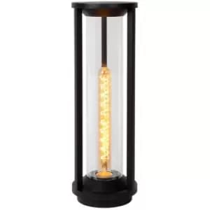 Lucide CADIX - Bollard Light Outdoor - Ø16cm - 1xE27 - IP65 - Black
