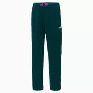 Womens PUMA x Butter Goods Track Pants, Deep Teal, size Large, Clothing