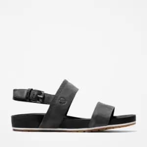 Timberland Malibu Waves Backstrap Sandal For Her In Black Black, Size 5