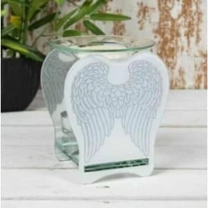Glass Angel Wings WaxOil Warmer By Lesser & Pavey