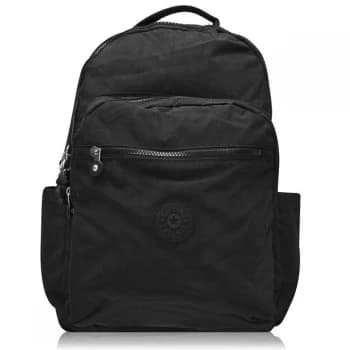 Kipling Seoul Backpack - Black Noir