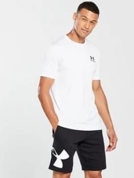 Urban Armor Gear Sportstyle Left Chest Logo T shirt White Size 2XL Men