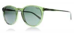 Polo Ralph Lauren PH4110 Sunglasses Shiny Bottle Green 503671 50mm