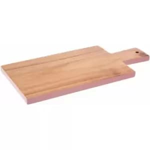 Socorro Rectangular Pink Edge Chopping Board - Premier Housewares