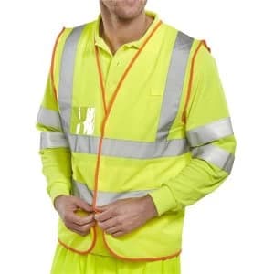 BSafe Large Multi Purpose Vest Saturn Yellow