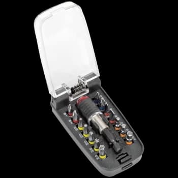Sealey 15 Piece Colour Coded Screwdriver Bit Set